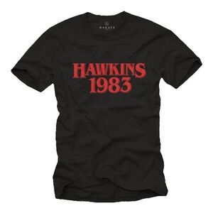 Stranger T-Shirt Herren Black